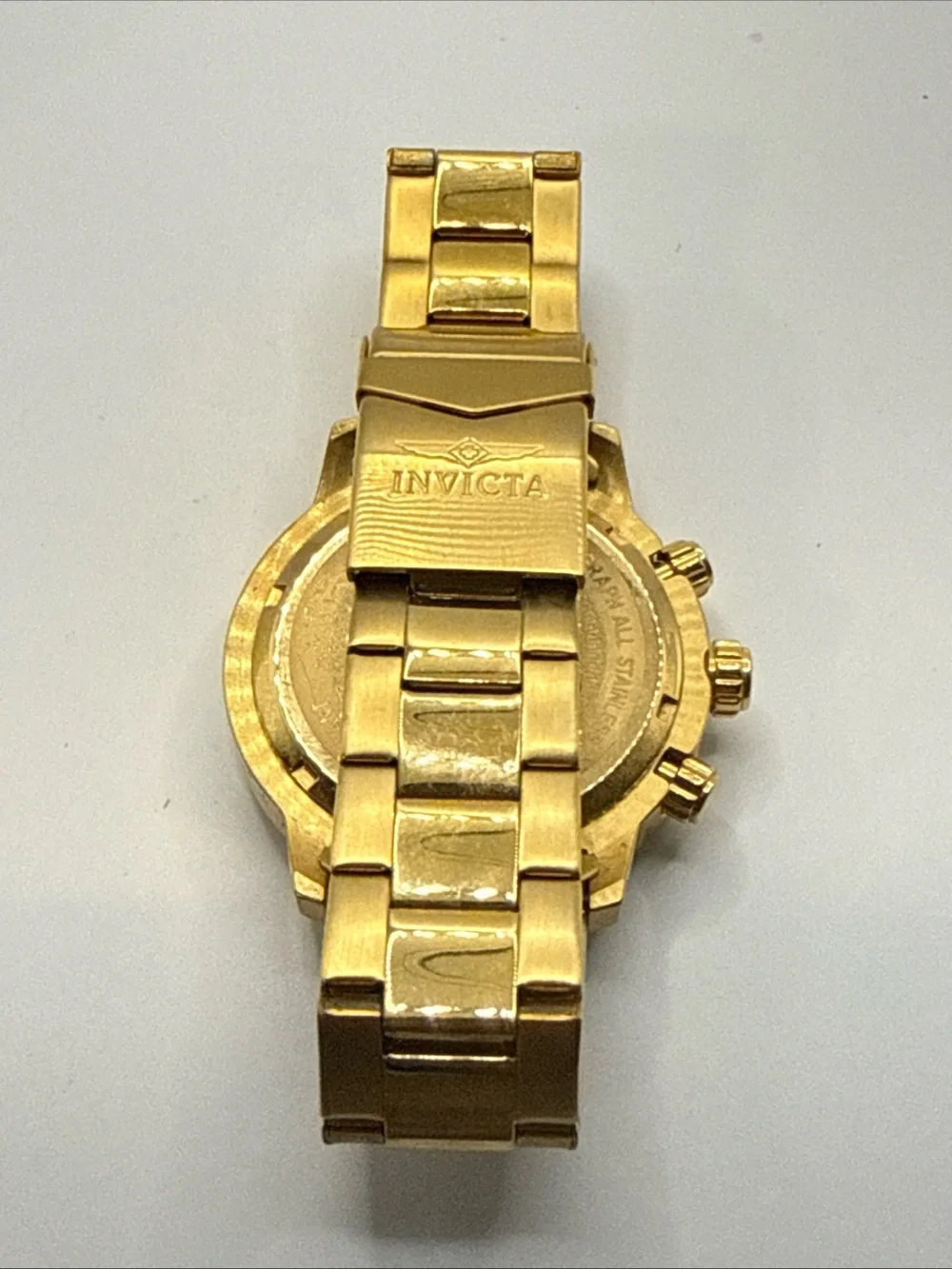 The Invicta Men's 1205 Specialty Quartz Chronograph Dial Watch New Battery!!